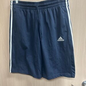 Adidas Men's Dark Blue Athletic Shorts
